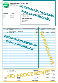 modelo factura